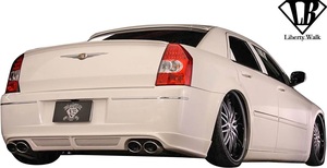 【M’s】CHRYSLER 300 300C SRT8 前期 後期 (2005y-2010y) LB★PERFORMANCE LB リアアンダースポイラー ／ FRP リバティーウォーク エアロ