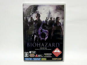 BIOHAZARD6 バイオハザード6 PCソフト Windows版 新品 未開封 カプコン ホラー