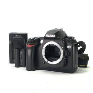 Nikon D70 ニコン デジタル 一眼レフ カメラ ショット数6165回 24L ヱ2