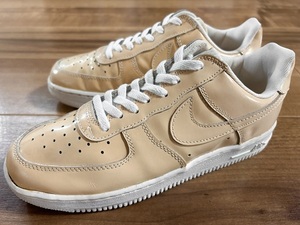 ビンテージ、レア! NIKE ナイキ AIR FORCE1 LO エアフォース1 ロー パテント ピーチ 1996年製 24cm オリジナル オールド エナメル ダンク