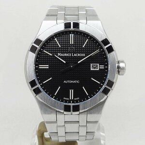 中古モーリスラクロア【Maurice Lacroix】 AI6008-SS002-330-1 アイコン オートマティック 42ｍｍ ブラック