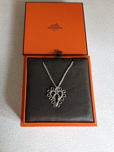 美品　エルメス HERMES ホースシュー ネックレス シルバー925