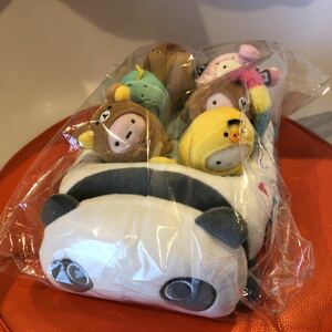 新品 タグ付き すみっコぐらし サンエックス展 限定 たれぱんだカー うちのコたちの大展覧会 90周年 だいすきぬいぐるみ たぴおか