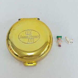 mJ641a [欠品] バンダイ エンジェルポケット 伝説のコンパクト 金色になったリトルポッピーのおうち | ホビー L