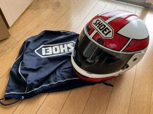 SHOEI ヘルメット　RFV （Mサイズ）ベース　バリバリ伝説　巨摩郡レプリカ　傷・破損あり　ジャンク品　現状渡し