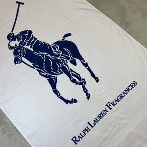 激レア訳有 新品未使用箱入り風合い抜群RALPH LAUREN FRAGRANCESラルフローレン フレグランス ノベルティ超大判バスタオル ビーチタオル166