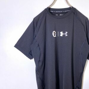 UNDER ARMOUR アンダーアーマー 読売巨人ジャイアンツ コラボ インナーシャツ FITTED サイズSーM 黒 ブラック 匿名配送