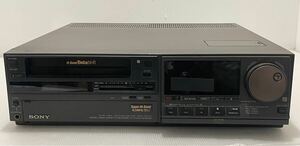 D(1118y16) SONY ソニー VIDEO CASSETTE RECORDER ベータビデオデッキ SL-HF3000 ★通電のみOK 