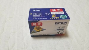 新品 期限切れ2024年5月 エプソン インクカートリッジ IC4CL32 4色セット ICBK32 ICC32 ICM32 ICY32 EPSON PM-A700 PM-A750 PM-D600