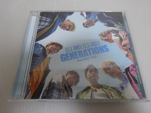 美品 GENERATIONS from EXILE TRIBE F.L.Y.BOYS F.L.Y.GIRLS CD