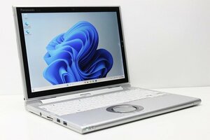 1円スタート ノートパソコン Windows11 ハイスペック 2in1PC Panasonic レッツノート CF-XZ6 Core i7 メモリ16GB SSD512GB タブレットPC