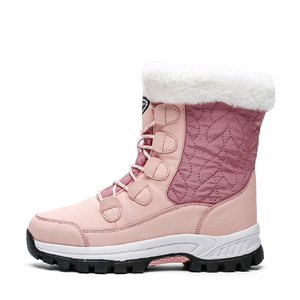 ☆ ピンク ☆ 40(25cm) ☆ スノーブーツ pmysnowboot06 スノーブーツ レディース スノーシューズ 冬 ブーツ ボアブーツ ハイカット