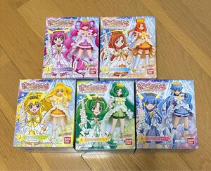 食玩 スマイルプリキュア キューティーフィギュア プリンセスフォーム 全5種セット ハッピー サニー ピース マーチ ビューティー