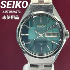 未使用 70s SEIKO オートマチック 純正ブレス 9面カットガラス 腕時計