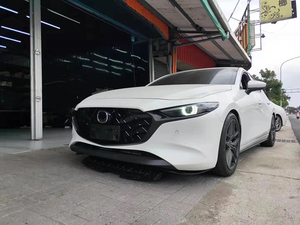 【新製品】新型 MAZDA 3 フロント グリル グロスブラック マツダ３ アクセラ 2019-2020 エアロ