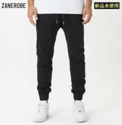 【新品未使用】ZANEROBE メンズ ジョガーパンツ BLACK M