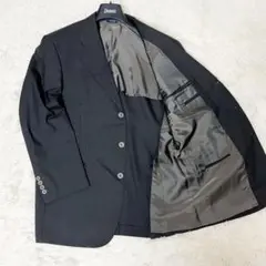 RALPH LAUREN ジャケット ウール 黒 #96 86 170