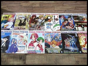 送無 AP14 非売品 ANIME PRESS ジェネオン アニメ プレス 2004年 2005年 12ヶ月分 計12冊セット 情報誌 To Heart テイルズオブファンタジア