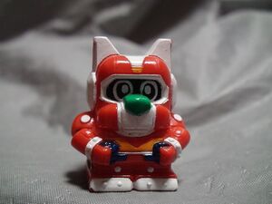 テツワン探偵ロボタック ④ ロボット ソフビ指人形 1998年「検 フィギュア 人形 カブタック ロボコン ロボ丸