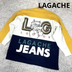 LAGACHE ラガチェ トレーナー オーバーサイズ 刺繍 90