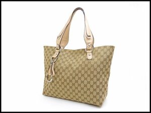 GUCCI グッチ GGキャンバス トートバッグ 229852 ベージュ