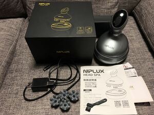 【開封済使用回数数回程度】NIPLUX HEAD SPA ヘッドスパ　2023/6月購入