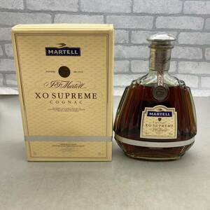 【酒V-5】 MARTELL マーテル XO SUPREME COGNAC スプリーム コニャック ブランデー 箱付き 700ml 40% 未開栓