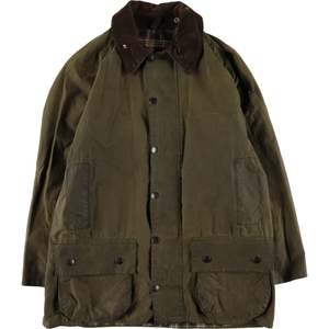 古着 90年代 バブアー Barbour BEAUFORT ビューフォート 旧3ワラントオイルド ハンティングジャケット 英国製 C40 メンズM /eaa456772