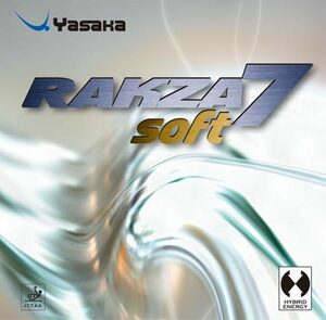 [卓球]RAKZA７soft(ラクザ７ソフト) 黒・厚　Yasaka(ヤサカ)