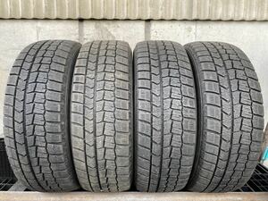 F3962　送料無料☆在庫処分価格　DUNLOP ダンロップ WINTER MAXX WM02　195/65R15 91Q　4本価格　2018年製