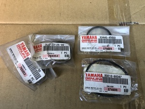 未使用 未開封 ヤマハ 純正部品 XVZ1200/1300ベンチャーロイヤル V-MAX1200 等 Fフォークのスライドメタル2個など3種類セット 3JJ-23125-00