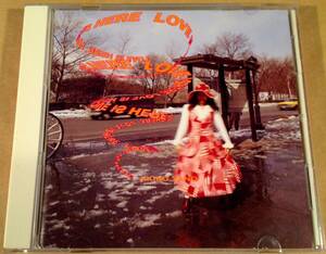 CD▲矢野顕子／LOVE IS HERE▲