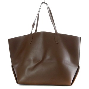 ドゥーズィエムクラス DEUXIEME CLASSE アンドミューク &MyuQ TOTE BAG トートバッグ ショルダーバッグ フェイクレザー キャメル