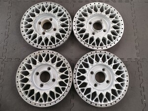 4穴フラットバック 16inch BBS RS039 4枚 BBS pcd 4×114.3 ハブ径73mm faces for sale 