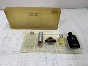 送料無料h65264 Calvin Klein カルバンクライン ミニチュアセット 5本入り 香水 ミニボトル ファッション