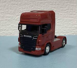 SCANIA スカニア トレーラー ヘッド レッド 1/64 箱入り 送料無料