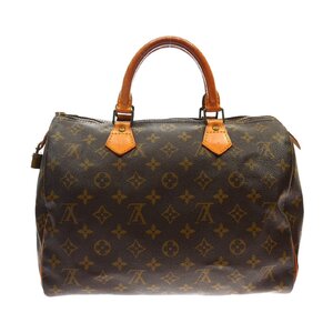 1円スタート LOUIS VUITTON ルイヴィトン スピーディ30 M41526 VI8903 モノグラム ハンドバッグ ミニボストンバッグ ブラウン レディース