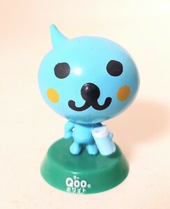 ☆懐かし!コカ・コーラ 人気CMキャラクター! Qoo クー ディスプレイ フィギュア「Qoo(まんまる目/青)」人形 グッズ カンキャラ ガチャ 食玩