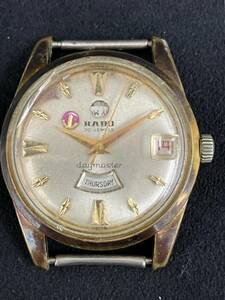 0016-10063 1円出品 時計 腕時計 RADO ラドー daymaster デイマスター 30JEWELS 30石 11707 自動巻き 稼働品 フェイス のみ ジャンク