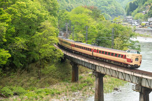 鉄道 デジ 写真 画像 381系 国鉄色 特急やくも 46