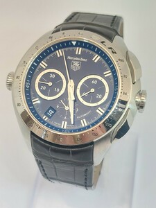 1666　TAG Heuer タグホイヤー SLR クロノグラフ メルセデス・ベンツ 世界限定3500本 CAG2110.LG3275 自動巻き メンズ腕時計 稼働品