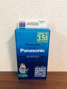 送料無料◆Panasonic パナソニック 充電器セット 単3形充電池 4本付 eneloop エネループ K-KJ83MCD40 新品