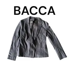 バッカ　BACCA ボタンジャケット　ウール　ブラック