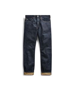 RRL スリムフィットセルビッジジーンズ 30/30 USA製 生成り＋天然インディゴデニム ラルフローレンビンテージ