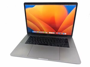 Apple MacBook Pro Retinaディスプレイ 2800/15.4 MPTR2J/A スペースグレイ intel Core i7 2.8GHz/16GB/SSD 256GB ※一部破損、難有《3178