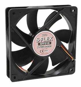 送料無料 新品 超静音 サイズ 12cmファン リブ無し 800rpm S-FLEX SFF21D ソニー製ベアリング 流体動圧用軸受 Scythe ケース CPU クーラー