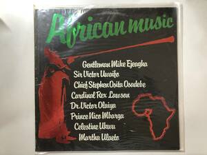 LP　AFRICAN MUSIC　VERTIGO 814480-1　1円