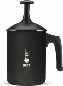 Bialetti ミルクフローサー (直火対応 / 330ml) ミルクフォーマー エスプレッソ ラテ マキアート モダン ブラック　2411252