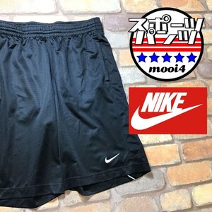 SP1-051★お買い得!!★US規格★ブラック【NIKE ナイキ】ワンポイントロゴ ハーフパンツ【メンズ S】スポーツ ランニング サッカー ジム