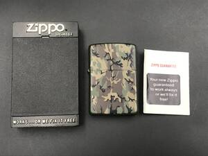 T/Zippo ジッポー ライター 迷彩柄 アーミー ミリタリー 愛煙家 煙草 タバコ 喫煙具 喫煙グッズ 雑貨 趣味 アンティーク コレクター